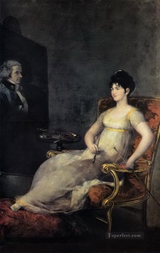 Francisco goya Painting - Doña María Tomasa Palafox Francisco de Goya